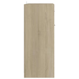 NNEVL Bathroom Cabinet Sonoma Oak 60x33x80 cm Chipboard