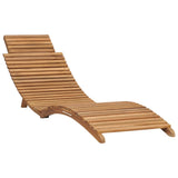 NNEVL 3 Piece Folding Garden Lounge Set Solid Teak Wood