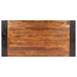 NNEVL Dining Table 180x90x76 cm Solid Mango Wood