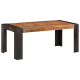 NNEVL Dining Table 180x90x76 cm Solid Mango Wood