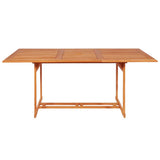 NNEVL 9 Piece Garden Dining Set with Cushions Solid Teak Wood