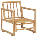 NNEVL Garden Chairs with Cushions 2 pcs Bamboo