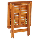 NNEVL Garden Sun Lounger with Table and Cushion Solid Acacia Wood