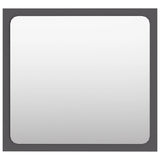 NNEVL 2 Piece Bathroom Furniture Set Grey Chipboard