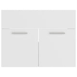 NNEVL 2 Piece Bathroom Furniture Set White Chipboard