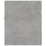 NNEVL 2 Piece Bathroom Furniture Set Concrete Grey Chipboard