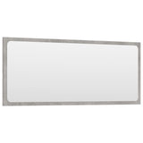 NNEVL 2 Piece Bathroom Furniture Set Concrete Grey Chipboard