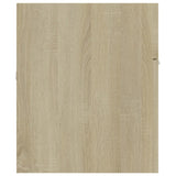 NNEVL 2 Piece Bathroom Furniture Set Sonoma Oak Chipboard