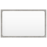 NNEVL 2 Piece Bathroom Furniture Set Concrete Grey Chipboard
