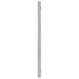 NNEVL 2 Piece Bathroom Furniture Set Concrete Grey Chipboard