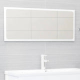 NNEVL 2 Piece Bathroom Furniture Set White Chipboard