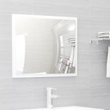 NNEVL 2 Piece Bathroom Furniture Set White Chipboard