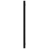 NNEVL 2 Piece Bathroom Furniture Set Black Chipboard