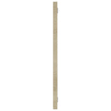 NNEVL 2 Piece Bathroom Furniture Set White and Sonoma Oak Chipboard