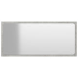 NNEVL 2 Piece Bathroom Furniture Set Concrete Grey Chipboard