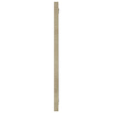 NNEVL 2 Piece Bathroom Furniture Set White and Sonoma Oak Chipboard