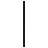 NNEVL 2 Piece Bathroom Furniture Set Black Engineered Wood