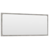 NNEVL 2 Piece Bathroom Furniture Set Concrete Grey Engineered Wood
