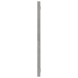 NNEVL 2 Piece Bathroom Furniture Set Concrete Grey Engineered Wood