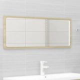 NNEVL 2 Piece Bathroom Furniture Set Sonoma Oak Chipboard