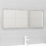 NNEVL 2 Piece Bathroom Furniture Set Concrete Grey Chipboard