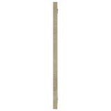 NNEVL 2 Piece Bathroom Furniture Set White and Sonoma Oak Chipboard