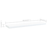 NNEVL Bookshelf Boards 8 pcs White 40x10x1.5 cm Chipboard