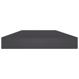 NNEVL Bookshelf Boards 4 pcs Grey 40x10x1.5 cm Chipboard