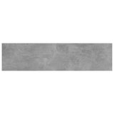 NNEVL Bookshelf Boards 4 pcs Concrete Grey 40x10x1.5 cm Chipboard