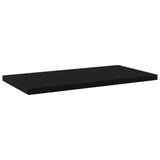 NNEVL Bookshelf Boards 4 pcs Black 40x20x1.5 cm Chipboard