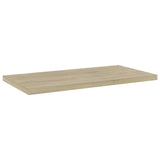 NNEVL Bookshelf Boards 4 pcs Sonoma Oak 40x20x1.5 cm Chipboard