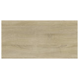 NNEVL Bookshelf Boards 8 pcs Sonoma Oak 40x20x1.5 cm Chipboard