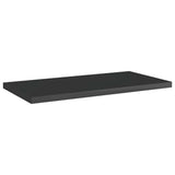 NNEVL Bookshelf Boards 8 pcs High Gloss Black 40x20x1.5 cm Engineered Wood