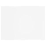 NNEVL Bookshelf Boards 4 pcs White 40x30x1.5 cm Chipboard
