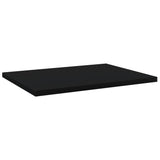 NNEVL Bookshelf Boards 4 pcs Black 40x30x1.5 cm Chipboard