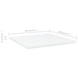 NNEVL Bookshelf Boards 4 pcs White 40x40x1.5 cm Chipboard