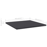NNEVL Bookshelf Boards 4 pcs Grey 40x40x1.5 cm Engineered Wood