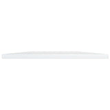 NNEVL Bookshelf Boards 4 pcs High Gloss White 40x40x1.5 cm Chipboard