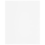 NNEVL Bookshelf Boards 4 pcs White 40x50x1.5 cm Chipboard