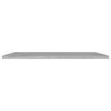 NNEVL Bookshelf Boards 4 pcs Concrete Grey 40x50x1.5 cm Chipboard