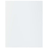 NNEVL Bookshelf Boards 4 pcs High Gloss White 40x50x1.5 cm Chipboard
