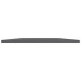 NNEVL Bookshelf Boards 8 pcs High Gloss Grey 40x50x1.5 cm Engineered Wood