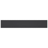 NNEVL Bookshelf Boards 8 pcs Grey 60x10x1.5 cm Engineered Wood