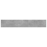 NNEVL Bookshelf Boards 4 pcs Concrete Grey 60x10x1.5 cm Chipboard