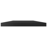 NNEVL Bookshelf Boards 4 pcs High Gloss Black 60x10x1.5 cm Chipboard