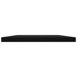 NNEVL Bookshelf Boards 4 pcs Black 60x20x1.5 cm Chipboard