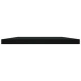 NNEVL Bookshelf Boards 8 pcs Black 60x20x1.5 cm Chipboard