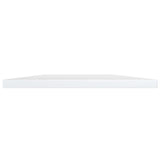 NNEVL Bookshelf Boards 4 pcs High Gloss White 60x20x1.5 cm Chipboard