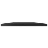 NNEVL Bookshelf Boards 4 pcs High Gloss Black 60x20x1.5 cm Chipboard