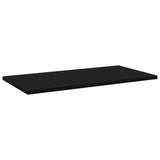 NNEVL Bookshelf Boards 4 pcs Black 60x30x1.5 cm Chipboard